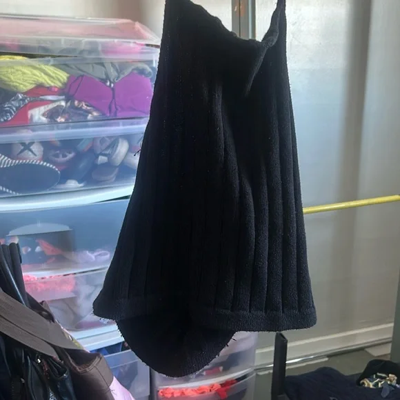 Brandy Melville Black String tube top - Picture 3 of 5